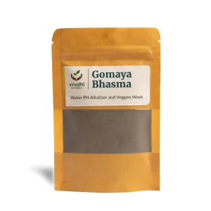 Gomaya Bhasma - Water PH Alkalizer and Veggie Wash